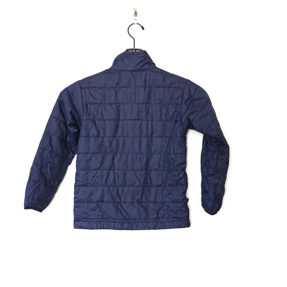 Patagonia Nano Puff Puffer Jacket Youth Kids Blue Brick Quilted S (7-8) *company - Picture 4 of 7